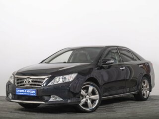2014 Toyota Camry VII (XV50), чёрный, 1749000 рублей, вид 2