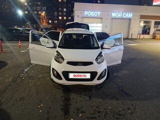 2013 Kia Picanto II, белый, 420000 рублей, вид 1