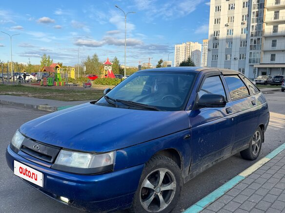 2007 Lada (ВАЗ) 2112, синий, 125000 рублей