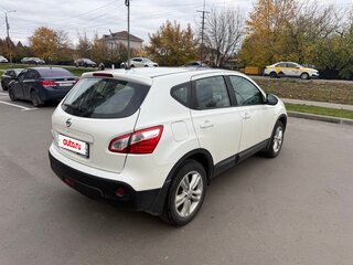 2013 Nissan Qashqai I Рестайлинг, белый, 1290000 рублей, вид 4