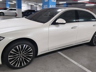 2021 Mercedes-Benz S-Класс 580 Long 4MATIC VII (W223), белый, 8400000 рублей, вид 4