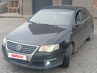 2007 Volkswagen Passat B6, чёрный, 480000 рублей, вид 2