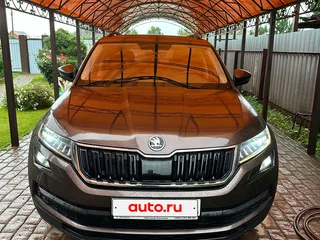 2018 Skoda Kodiaq I, коричневый, 3080000 рублей, вид 2