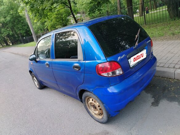 2011 Daewoo Matiz I Рестайлинг, синий, 165000 рублей - вид 1