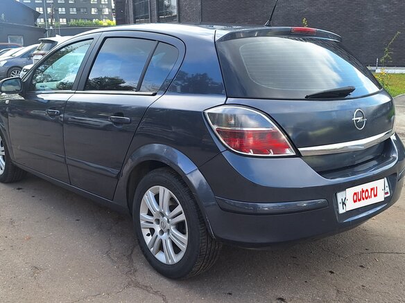 2008 Opel Astra H Рестайлинг, синий, 440000 рублей - вид 5