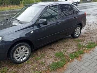 2012 Lada (ВАЗ) Granta I, чёрный, 357000 рублей, вид 5