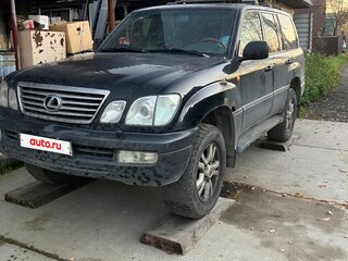 2006 Lexus LX 470 II Рестайлинг, чёрный, 1300000 рублей, вид 4