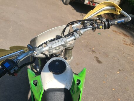 2002 Kawasaki KLX 300, зелёный, 170000 рублей, вид 4