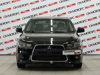 2012 Mitsubishi Lancer X Рестайлинг, чёрный, 720250 рублей, вид 2