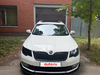 2014 Skoda Superb II Рестайлинг, белый, 1600000 рублей, вид 3