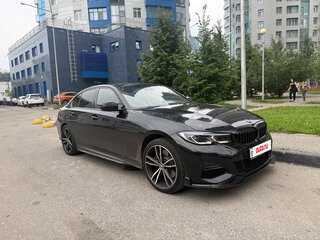2019 BMW 3 серии 330d xDrive VII (G2x), чёрный, 4700000 рублей, вид 1