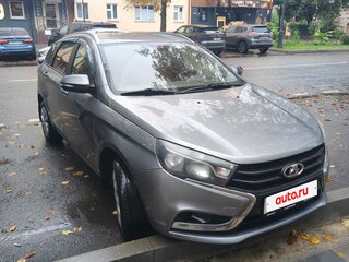 2019 Lada (ВАЗ) Vesta SW I, серый, 975000 рублей, вид 2