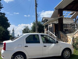 2013 Renault Logan I Рестайлинг, белый, 210000 рублей, вид 1
