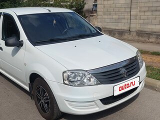 2014 Renault Logan I Рестайлинг, белый, 820000 рублей, вид 1