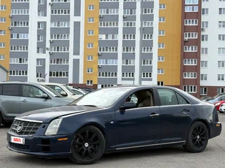 2008 Cadillac STS I Рестайлинг, синий, 350000 рублей, вид 2