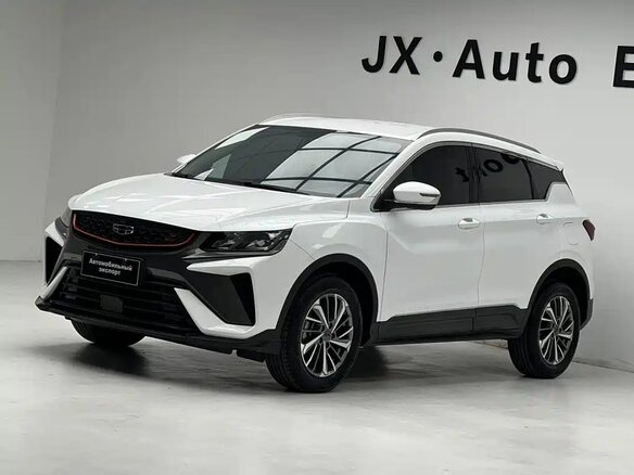 2022 Geely Binyue I Рестайлинг, белый, 1171000 рублей