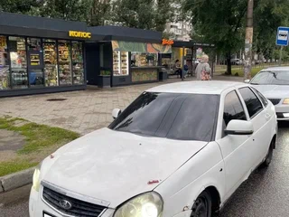 2009 Lada (ВАЗ) Priora I, белый, 111111 рублей, вид 1