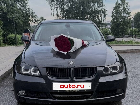 2007 BMW 3 серии 325xi V (E90/E91/E92/E93), чёрный, 1150000 рублей - вид 1