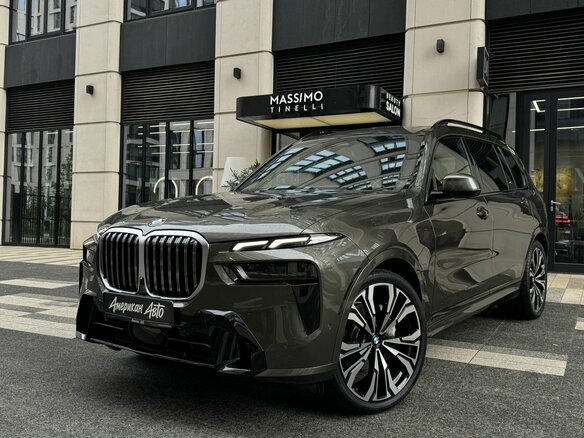 2023 BMW X7 40i I (G07) Рестайлинг, зелёный, 11790000 рублей - вид 5