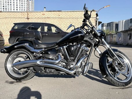 2009 Yamaha XV 1900, чёрный, 848000 рублей, вид 1