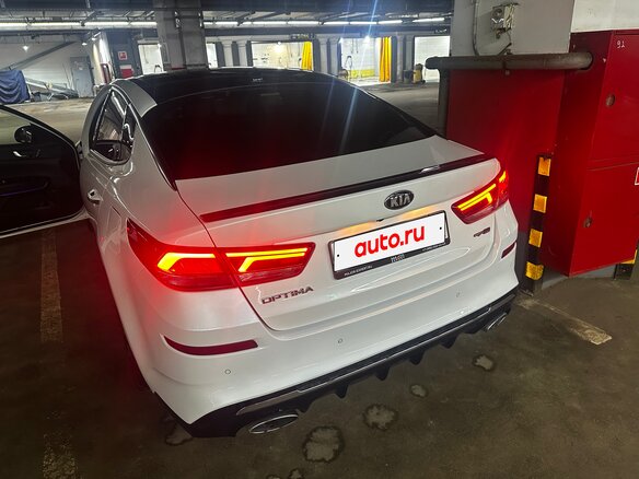 2019 Kia Optima IV Рестайлинг, белый - вид 5