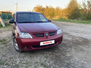 2008 Renault Logan I, красный, 275000 рублей, вид 2