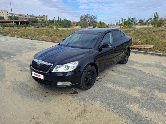 2012 Skoda Octavia II (A5) Рестайлинг, чёрный, 780000 рублей