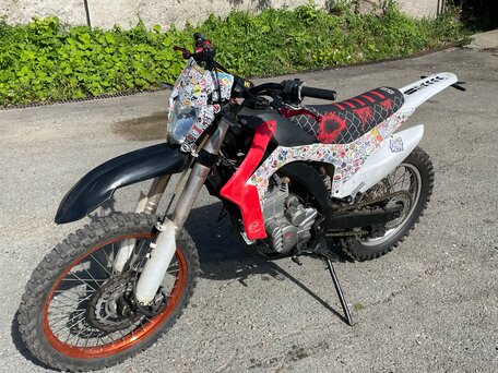 2017 Motoland XR250 Enduro, белый, 90000 рублей, вид 4