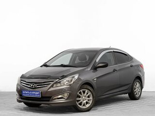 2016 Hyundai Solaris I Рестайлинг, серый, 1099000 рублей, вид 3