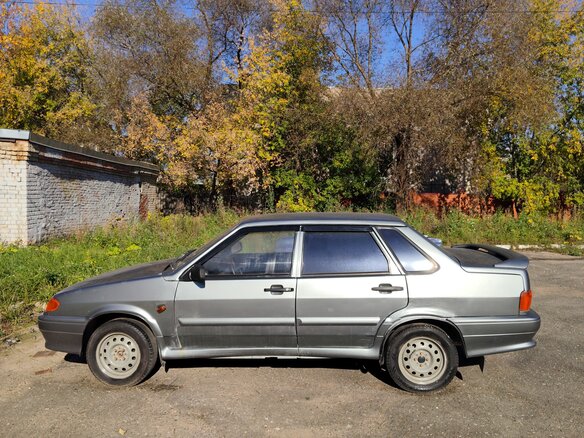 2008 Lada (ВАЗ) 2115, серебристый, 130000 рублей - вид 3