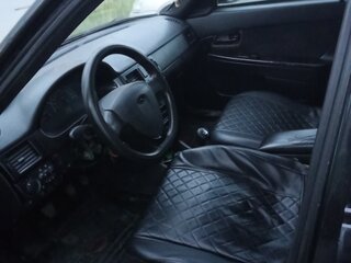 2009 Lada (ВАЗ) Priora I, чёрный, 155000 рублей, вид 5