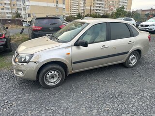 2013 Lada (ВАЗ) Granta I, бежевый, 380000 рублей, вид 3
