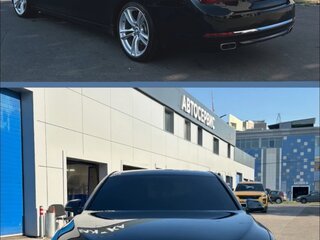2013 BMW 7 серии Long 740Li xDrive V (F01/F02/F04) Рестайлинг, чёрный, 2455000 рублей, вид 2