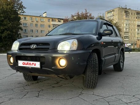 2008 Hyundai Santa Fe Classic Classic, чёрный, 790000 рублей, вид 1