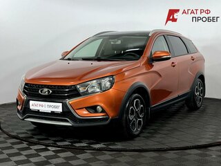 2018 Lada (ВАЗ) Vesta SW Cross I, оранжевый, 930000 рублей, вид 1