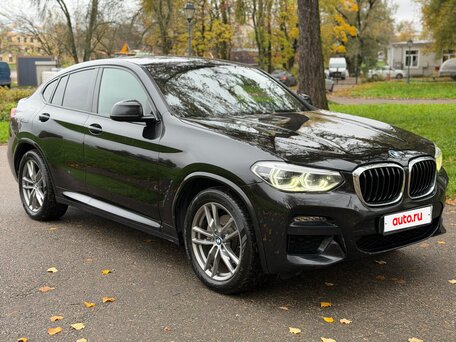 2019 BMW X4 20d II (G02), чёрный, 2800000 рублей, вид 2