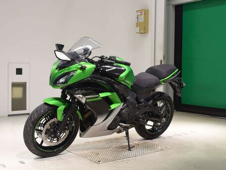 2015 Kawasaki Ninja 650, зелёный, 595000 рублей, вид 4
