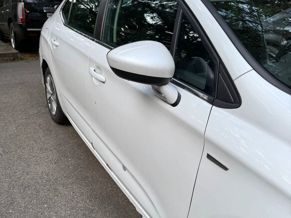 2014 Citroen C4 II, белый - вид 6