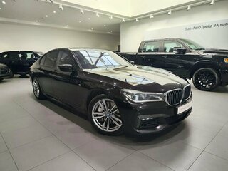 2018 BMW 7 серии 750d xDrive VI (G11/G12), чёрный, 5300000 рублей, вид 3