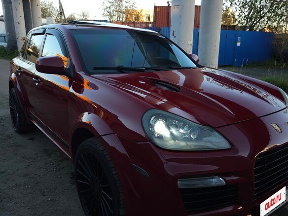 2008 Porsche Cayenne S I Рестайлинг (957), пурпурный, 1460000 рублей - вид 17