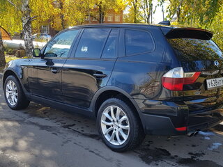 2008 BMW X3 25i I (E83) Рестайлинг, чёрный, 1100000 рублей, вид 2