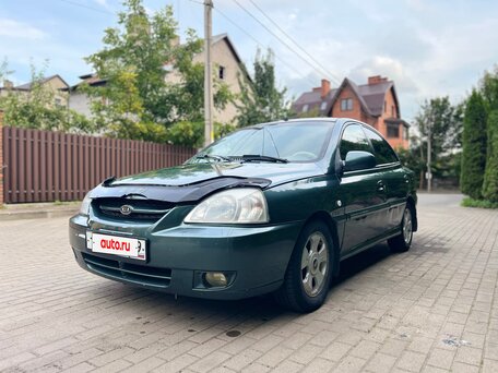 2004 Kia Rio I Рестайлинг, зелёный, 250000 рублей, вид 1