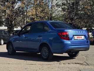 2020 Lada (ВАЗ) Granta I Рестайлинг, синий, 550000 рублей, вид 4