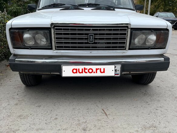 2007 Lada (ВАЗ) 2107, белый, 200000 рублей