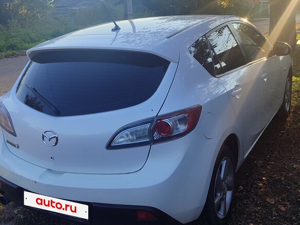 2011 Mazda 3 II (BL), белый, 850000 рублей - вид 4