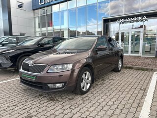 2013 Skoda Octavia III (A7), коричневый, 960000 рублей, вид 1