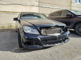 2013 Mercedes-Benz C-Класс 180 III (W204) Рестайлинг, чёрный, 1060000 рублей, вид 1