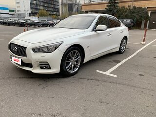 2014 Infiniti Q50 I, белый, 1350000 рублей, вид 1
