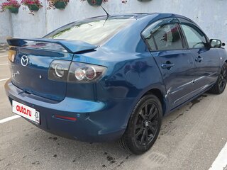 2007 Mazda 3 I (BK) Рестайлинг, синий, 200000 рублей, вид 3