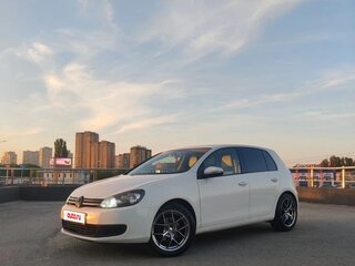 2012 Volkswagen Golf VI, белый, 850000 рублей, вид 4